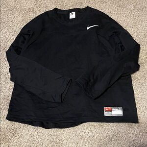 Nike Stussy Men's Black Long Sleeve Jersey